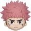 Picture of Jujutsu Kaisen Yuji 3D Face Foam Magnet