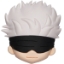 Picture of Jujutsu Kaisen Satoru Gojo 3D Foam Head Magnet