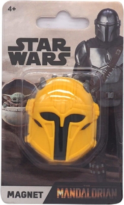 Picture of Star Wars The Mandalorian The Armorer Head 3D Foam Magnet Yellow