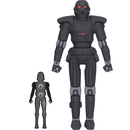 Picture of Star Wars The Mandalorian Dark Trooper Character Bendable Magnet