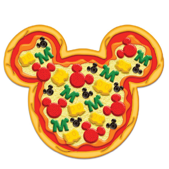 Picture of Disney Mickey Mouse Pizza Soft Touch 3D Novelty Magnet