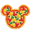 Picture of Disney Mickey Mouse Pizza Soft Touch 3D Novelty Magnet
