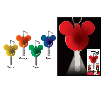 Picture of Disney Mickey Icon Light Up Key Holder Key Cap