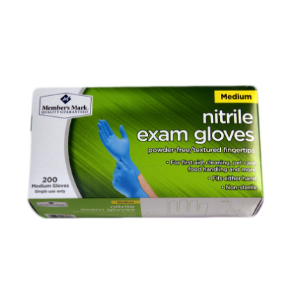 Picture of Member's Mark Nitrite Exam Gloves Medium 200 ct