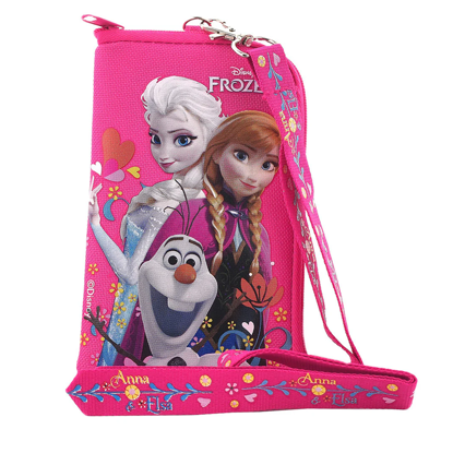 Picture of Disney Frozen II Anna Elsa Cellphone Case with Lanyard and ID Holder
