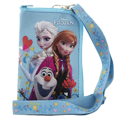 Picture of Disney Frozen II Anna Elsa Cellphone Case with Lanyard and ID Holder