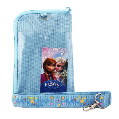 Picture of Disney Frozen II Anna Elsa Cellphone Case with Lanyard and ID Holder