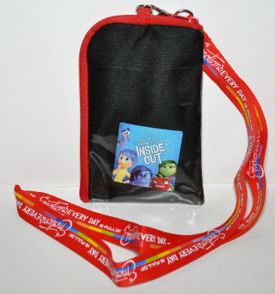 Picture of Disney Inside Out Cell Phone Case with Lanyard and ID Holder