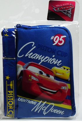 Picture of Disney Pixar Cars Lightning McQueen Cellphone Case with Lanyard and ID Holder