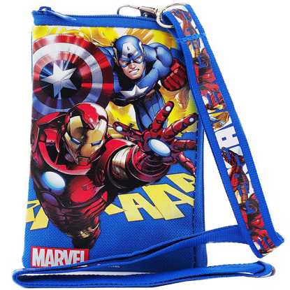 Picture of Marvel Avengers Assemble Cellphone Case with Lanyard and ID Holder