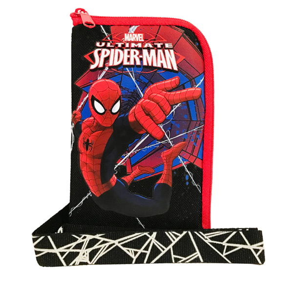 Picture of Marvel Spiderman Cellphone Case with Lanyard and ID Holder