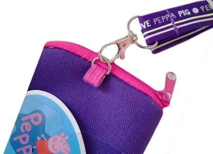 Picture of Peppa Pig Cellphone Case with Lanyard and ID Holder
