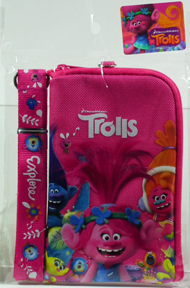 Picture of Trolls Cellphone Case with Lanyard and ID Holder