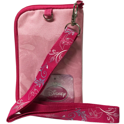 Picture of Disney Princess Cellphone Case with Lanyard and ID Holder