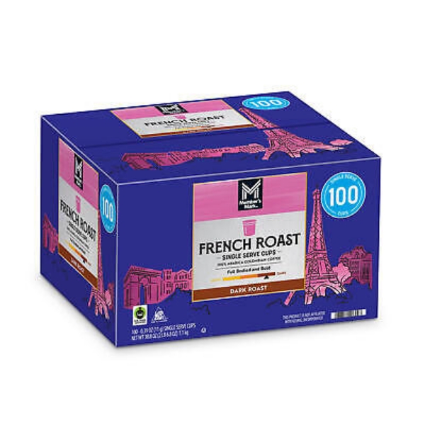 Picture of Member's Mark Dark Roast Coffee Single-Serve Cups 100 ct