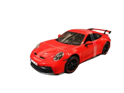 Picture of Maisto Special Edition 1:18 Scale Die Cast Car Red PORSCHE 911 GT3 with Base