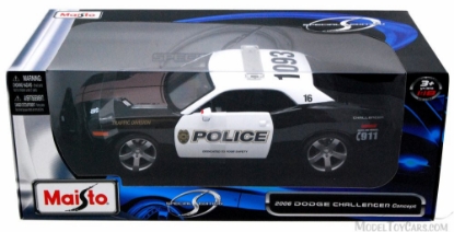 Picture of Dodge Challenger Concept Police 1/18 Diecast Model Car by Maisto