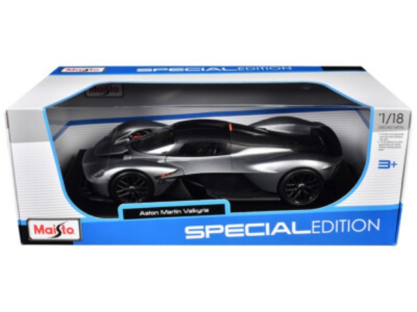 Picture of Maisto Aston Martin Valkyrie Silver 1/18 Diecast Model Car 31465