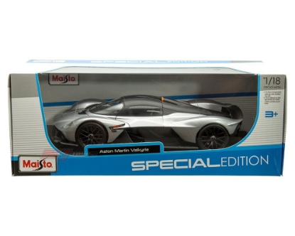 Picture of Maisto Aston Martin Valkyrie Silver 1/18 Diecast Model Car 31465
