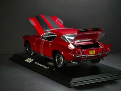 Picture of Maisto 1971 Chevrolet Camaro- Red With Black Stripes 1:18 - NIB Special Die-Cast Car  Edition