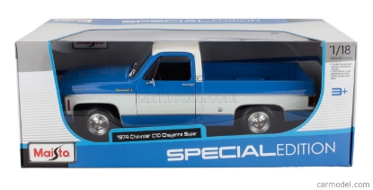 Picture of Maisto 1974 Chevrolet C10 Cheyenne Super 1:18 Maisto Exclusive Style Special Edition