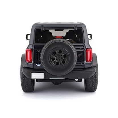 Picture of Maisto 2021 Ford Bronco Wildtrak Dark Blue Metallic with Dark Gray Top Special Edition 1/18 Diecast Model Car