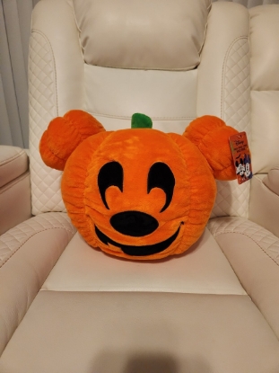 Picture of Disney Halloween Pumpkin Head Plush, 12"