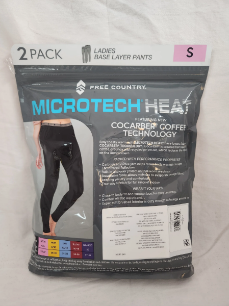 Picture of Free Country Women's 2-Pack Base Layer Pant