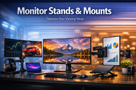 Picture for category Monitor Stands, Mounts & Accessories