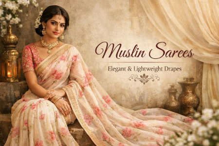 Picture for category Muslin Sarees