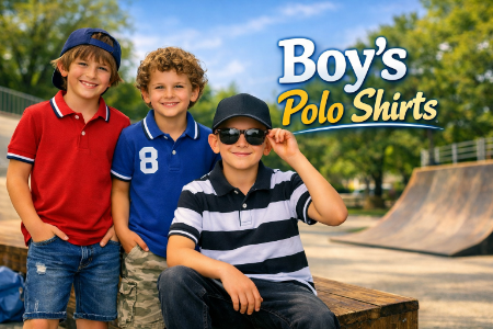 Picture for category Boy's Polo Shirts