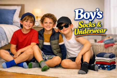 Picture for category Boy's Socks & Underwear