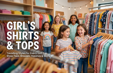 Picture for category Girl's Shirts & Tops