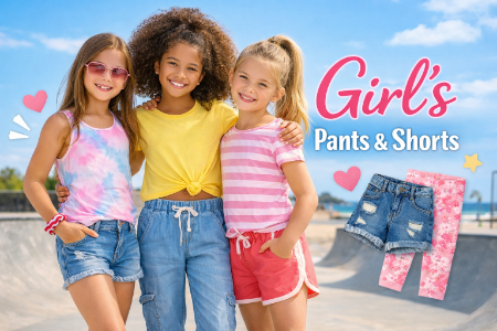 Picture for category Girl's Pants & Shorts