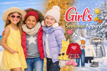 Picture for category Girl's Seasonal Apparel