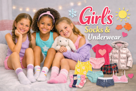 Picture for category Girl's Socks & Underware