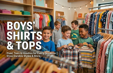 Picture for category Kids Boys Shirts & Tops
