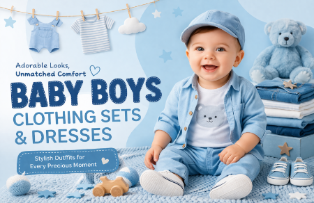 Picture for category Baby Boys Clothing sets & Dresses