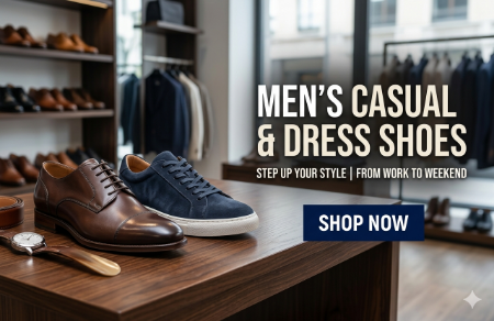 Picture for category Men's Casual & Dress Shoes