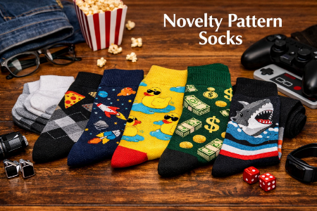 Picture for category Novelty Pattern Socks