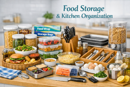 Picture for category Food Storage & Kitchen Organization