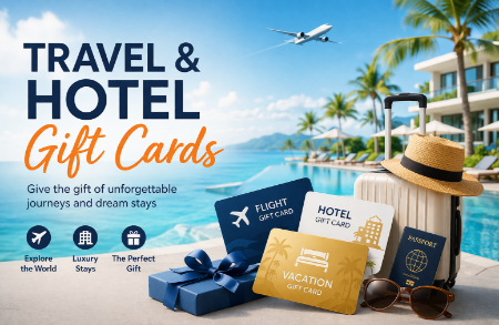 Picture for category Travel & Hotel Gift Cards