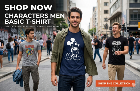 Picture for category Disney Men Basic T-Shirt