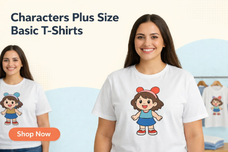 Picture for category Disney Plus Size Basic T-Shirts