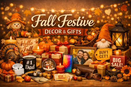 Picture for category Fall Festive Decor & Gifts