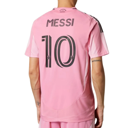 Inter Miami CF 2025/26 Messi Home Jersey - Authentic Pink