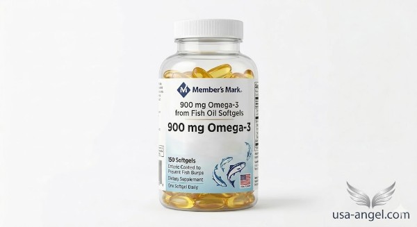 Picture of Member’s Mark 900 mg Omega-3 from Fish Oil Softgels – Heart, Brain & Eye Health Support (150 ct.)