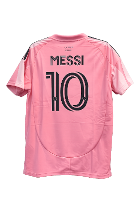 Inter Miami CF 2025/26 Messi Home Jersey - Authentic Pink