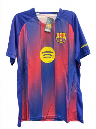 Replica UCL Men's Authentic FC Barcelona 25/26 Home Jersey FRONT