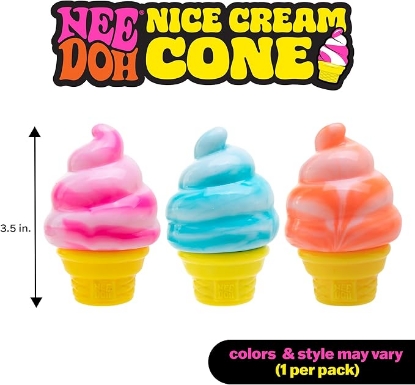 NeeDoh Nice Cream Cone – Creamy, Smooth, Satisfying Squish
